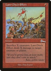 Last-Ditch Effort [Urza's Legacy] | Eastridge Sports Cards & Games