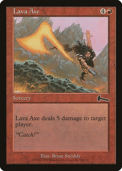 Lava Axe [Urza's Legacy] | Eastridge Sports Cards & Games