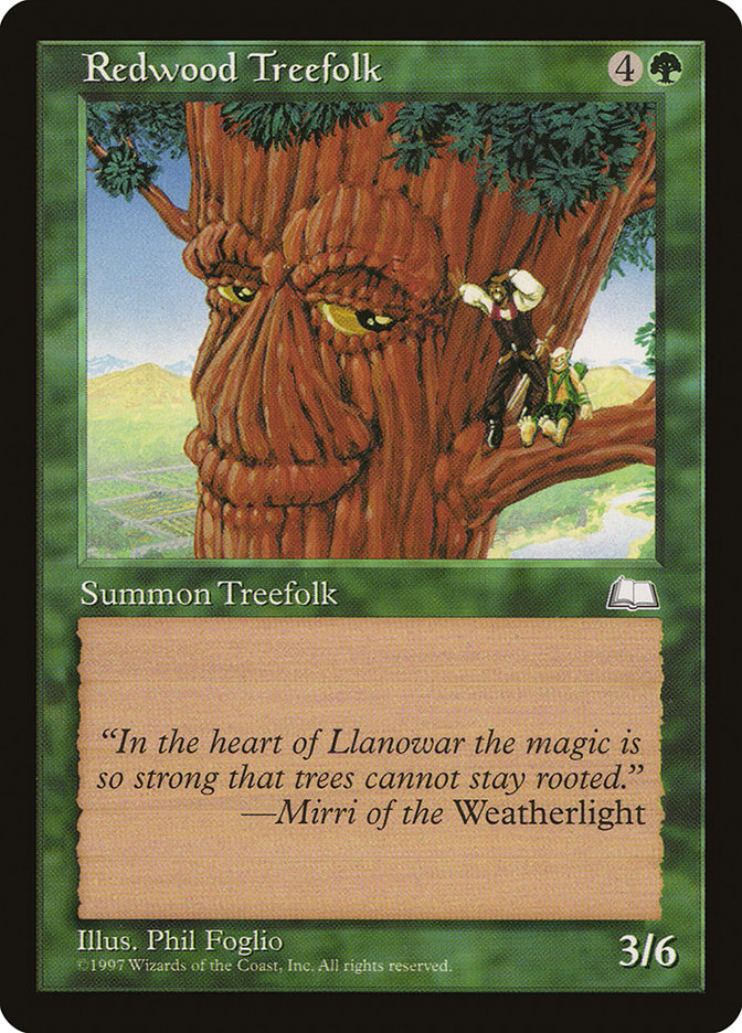 Redwood Treefolk [Weatherlight] | Eastridge Sports Cards & Games