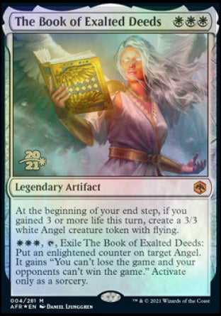 The Book of Exalted Deeds [Dungeons & Dragons: Adventures in the Forgotten Realms Prerelease Promos] | Eastridge Sports Cards & Games