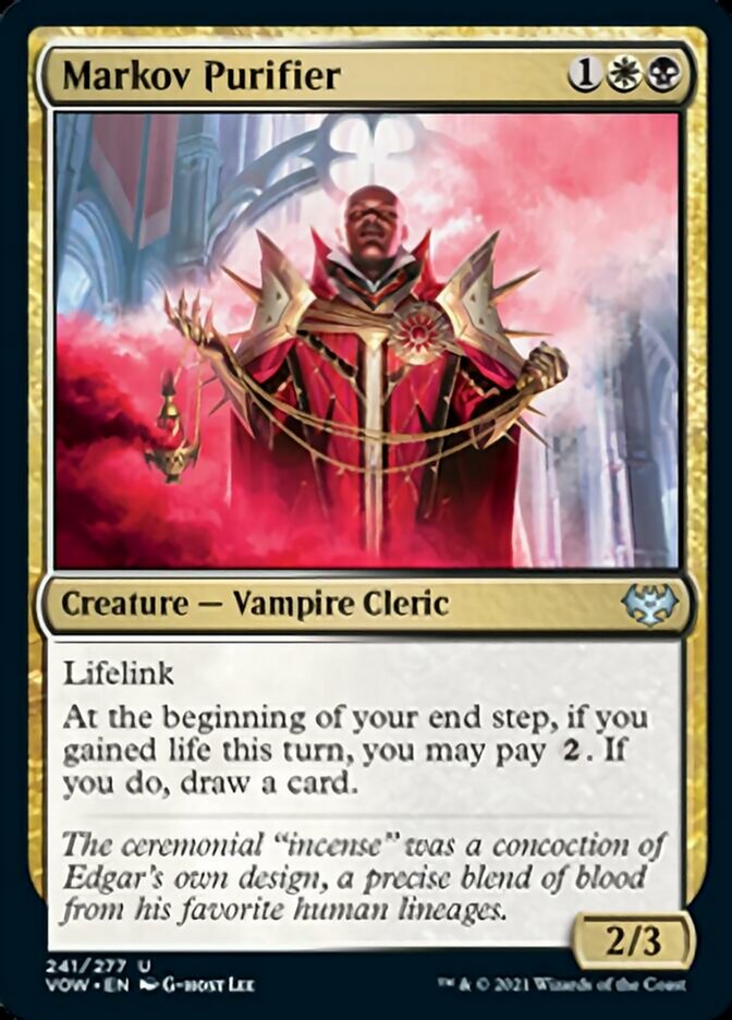 Markov Purifier [Innistrad: Crimson Vow] | Eastridge Sports Cards & Games