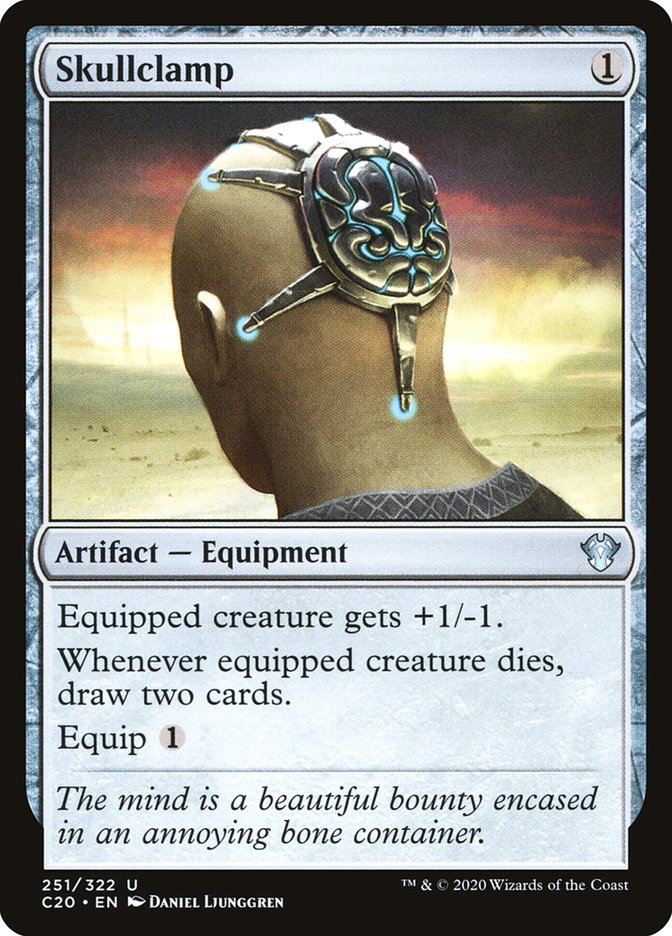 Skullclamp [Commander 2020] | Eastridge Sports Cards & Games