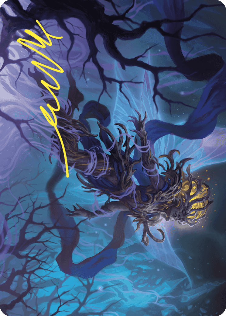 Sleep-Cursed Faerie Art Card (Gold-Stamped Signature) [Wilds of Eldraine Art Series] | Eastridge Sports Cards & Games