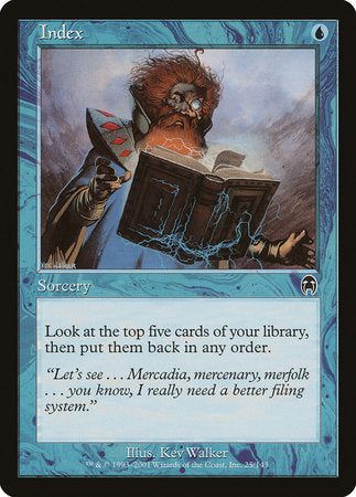 Index [Apocalypse] | Eastridge Sports Cards & Games