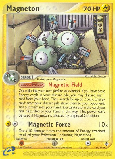 Magneton (17/97) [EX: Dragon] | Eastridge Sports Cards & Games