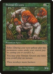 Simian Grunts [Urza's Legacy] | Eastridge Sports Cards & Games