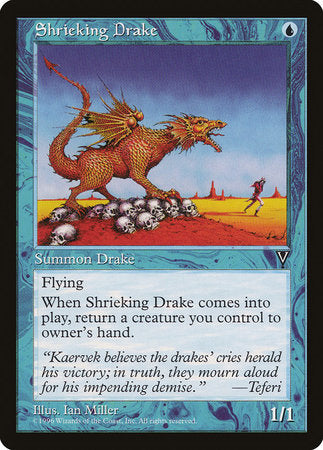 Shrieking Drake [Visions] | Eastridge Sports Cards & Games