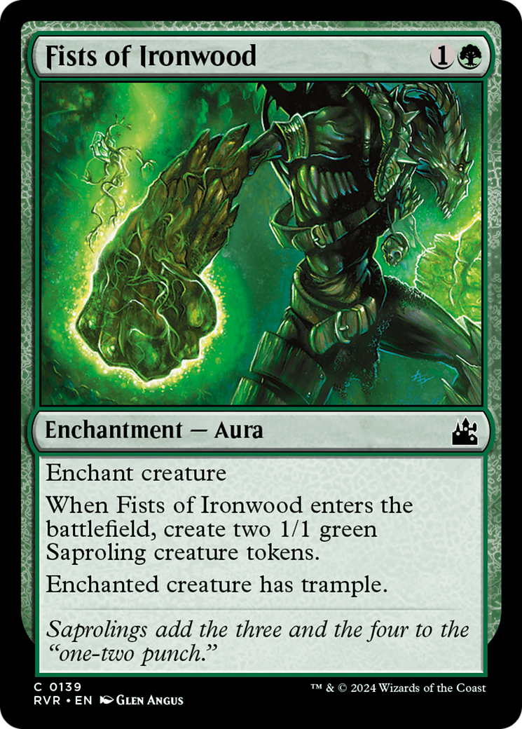 Fists of Ironwood [Ravnica Remastered] | Eastridge Sports Cards & Games