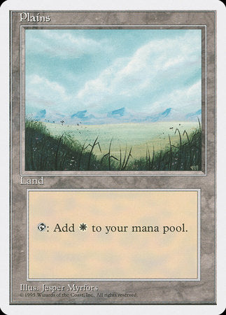 Plains (A) [Fourth Edition] | Eastridge Sports Cards & Games