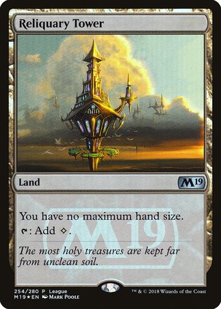Reliquary Tower [Core Set 2019 Promos] | Eastridge Sports Cards & Games