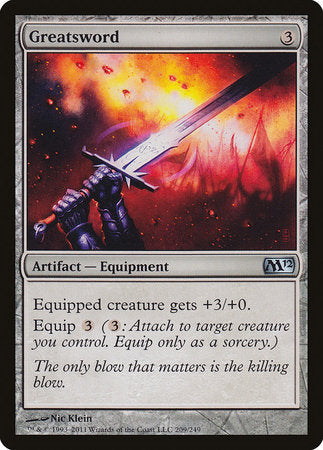 Greatsword [Magic 2012] | Eastridge Sports Cards & Games