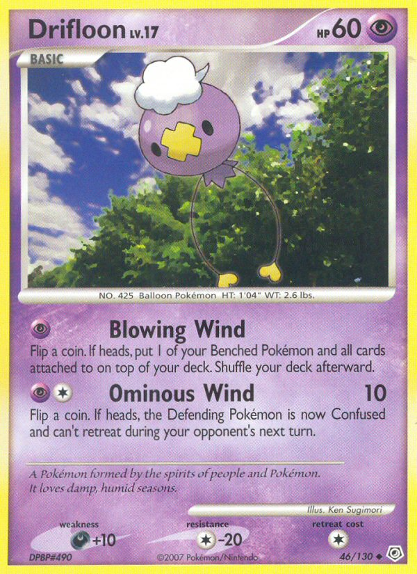 Drifloon (46/130) [Diamond & Pearl: Base Set] | Eastridge Sports Cards & Games