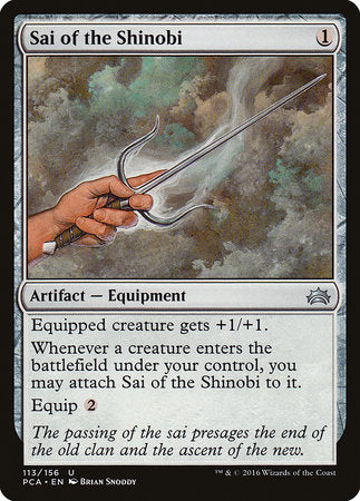 Sai of the Shinobi [Planechase Anthology] | Eastridge Sports Cards & Games