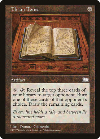 Thran Tome [Weatherlight] | Eastridge Sports Cards & Games