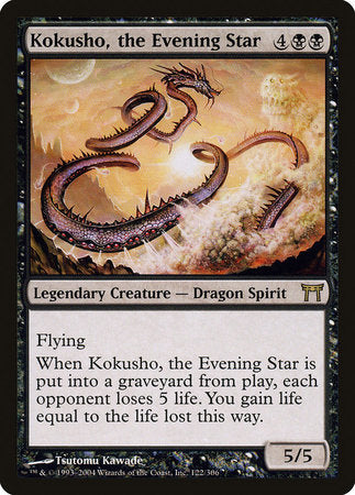 Kokusho, the Evening Star [Champions of Kamigawa] | Eastridge Sports Cards & Games