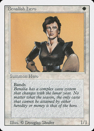 Benalish Hero [Revised Edition] | Eastridge Sports Cards & Games