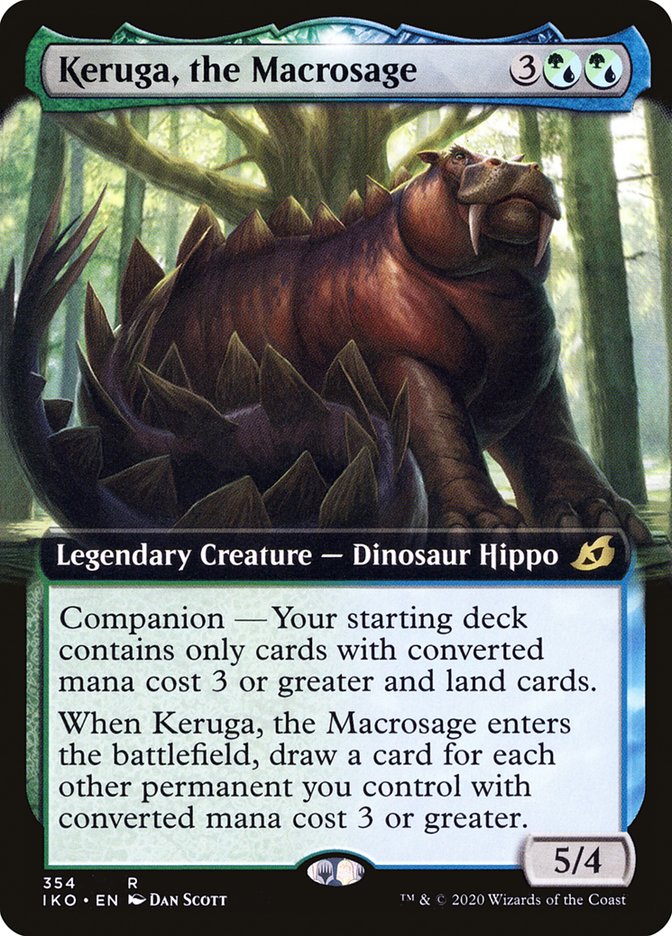 Keruga, the Macrosage (Extended Art) [Ikoria: Lair of Behemoths] | Eastridge Sports Cards & Games