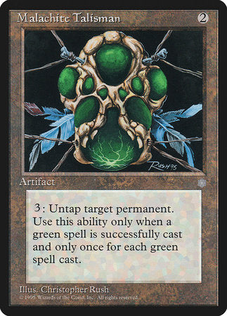 Malachite Talisman [Ice Age] | Eastridge Sports Cards & Games