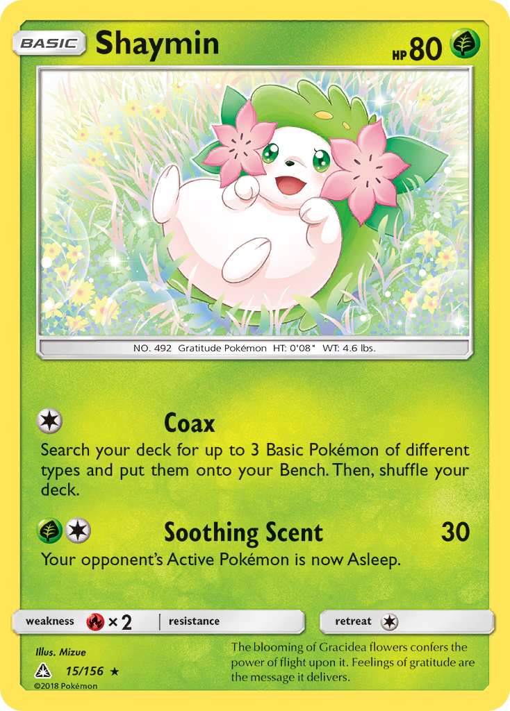 Shaymin (15/156) [Sun & Moon: Ultra Prism] | Eastridge Sports Cards & Games