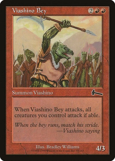 Viashino Bey [Urza's Legacy] | Eastridge Sports Cards & Games