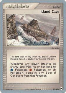 Island Cave (89/101) (Bright Aura - Curran Hill's) [World Championships 2005] | Eastridge Sports Cards & Games