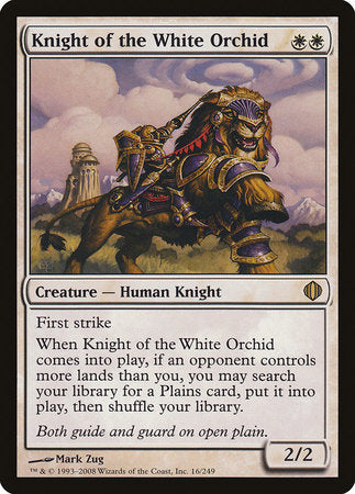 Knight of the White Orchid [Shards of Alara] | Eastridge Sports Cards & Games