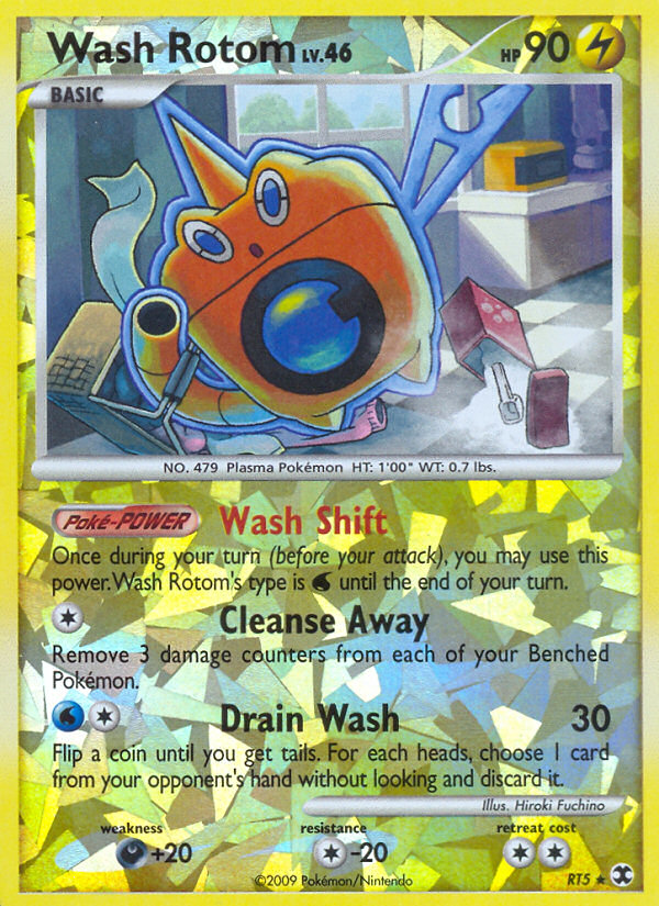 Wash Rotom (RT5) [Platinum: Rising Rivals] | Eastridge Sports Cards & Games