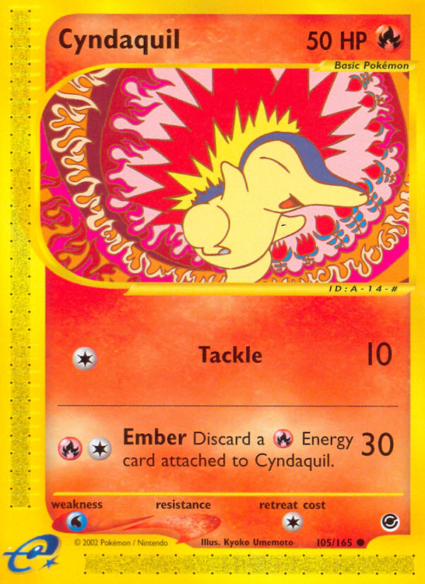 Cyndaquil (105/165) [Expedition: Base Set] | Eastridge Sports Cards & Games