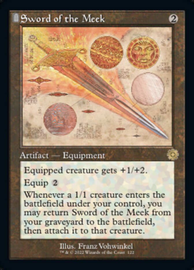 Sword of the Meek (Retro Schematic) [The Brothers' War Retro Artifacts] | Eastridge Sports Cards & Games