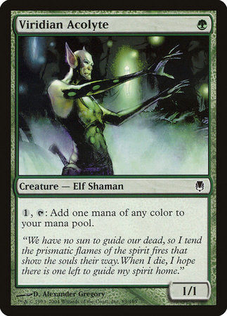 Viridian Acolyte [Darksteel] | Eastridge Sports Cards & Games