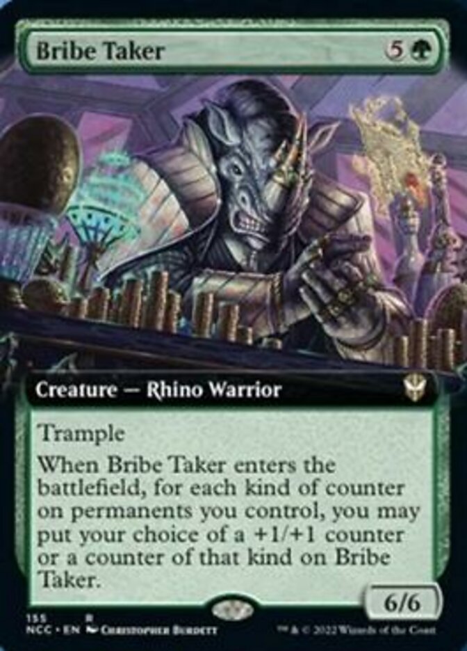 Bribe Taker (Extended Art) [Streets of New Capenna Commander] | Eastridge Sports Cards & Games