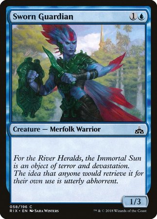 Sworn Guardian [Rivals of Ixalan] | Eastridge Sports Cards & Games