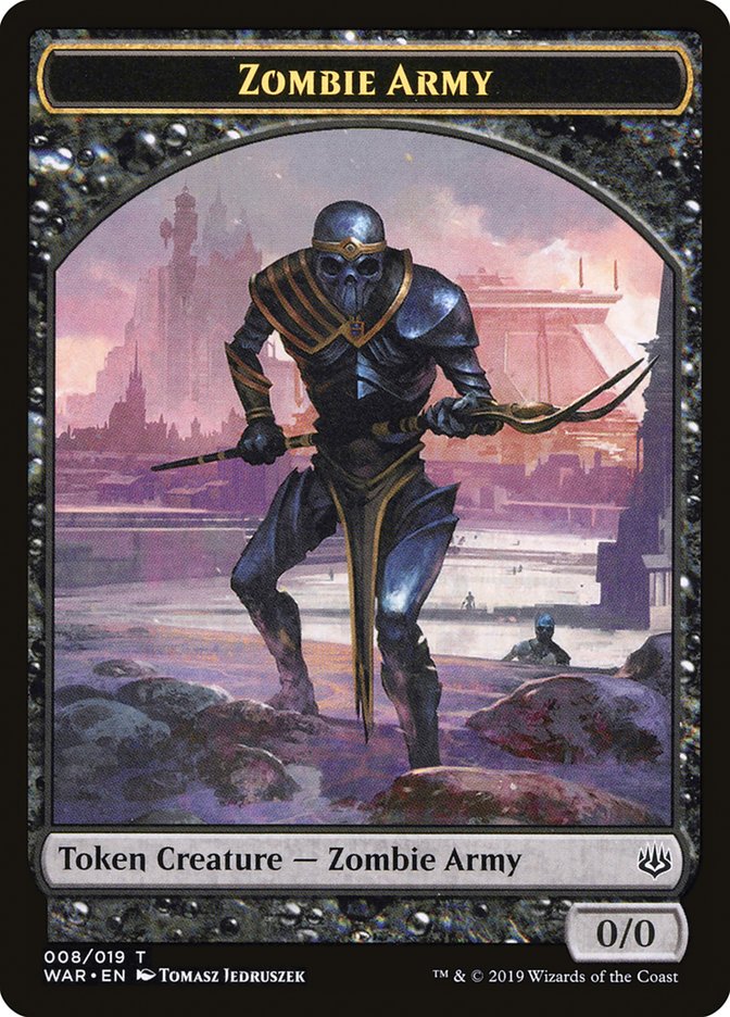 Zombie Army (008/019) [War of the Spark Tokens] | Eastridge Sports Cards & Games