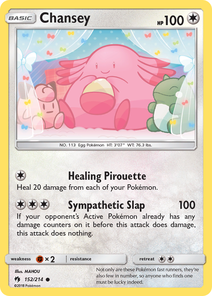 Chansey (152/214) [Sun & Moon: Lost Thunder] | Eastridge Sports Cards & Games