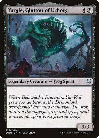 Yargle, Glutton of Urborg [Dominaria] | Eastridge Sports Cards & Games