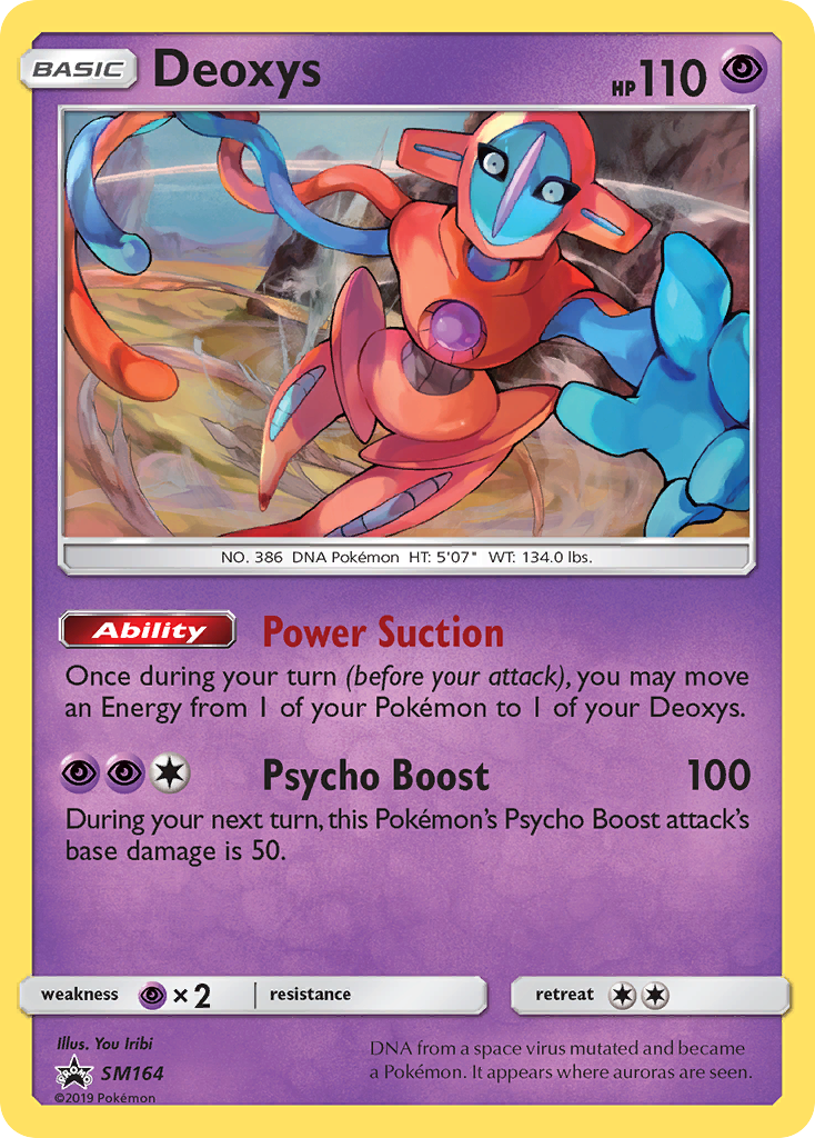 Deoxys (SM164) [Sun & Moon: Black Star Promos] | Eastridge Sports Cards & Games