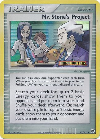 Mr. Stone's Project (77/101) (Stamped) [EX: Dragon Frontiers] | Eastridge Sports Cards & Games