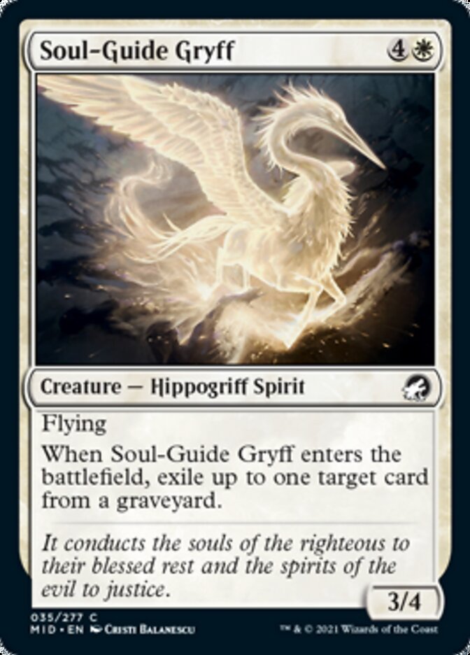 Soul-Guide Gryff [Innistrad: Midnight Hunt] | Eastridge Sports Cards & Games