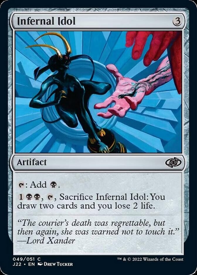 Infernal Idol [Jumpstart 2022] | Eastridge Sports Cards & Games
