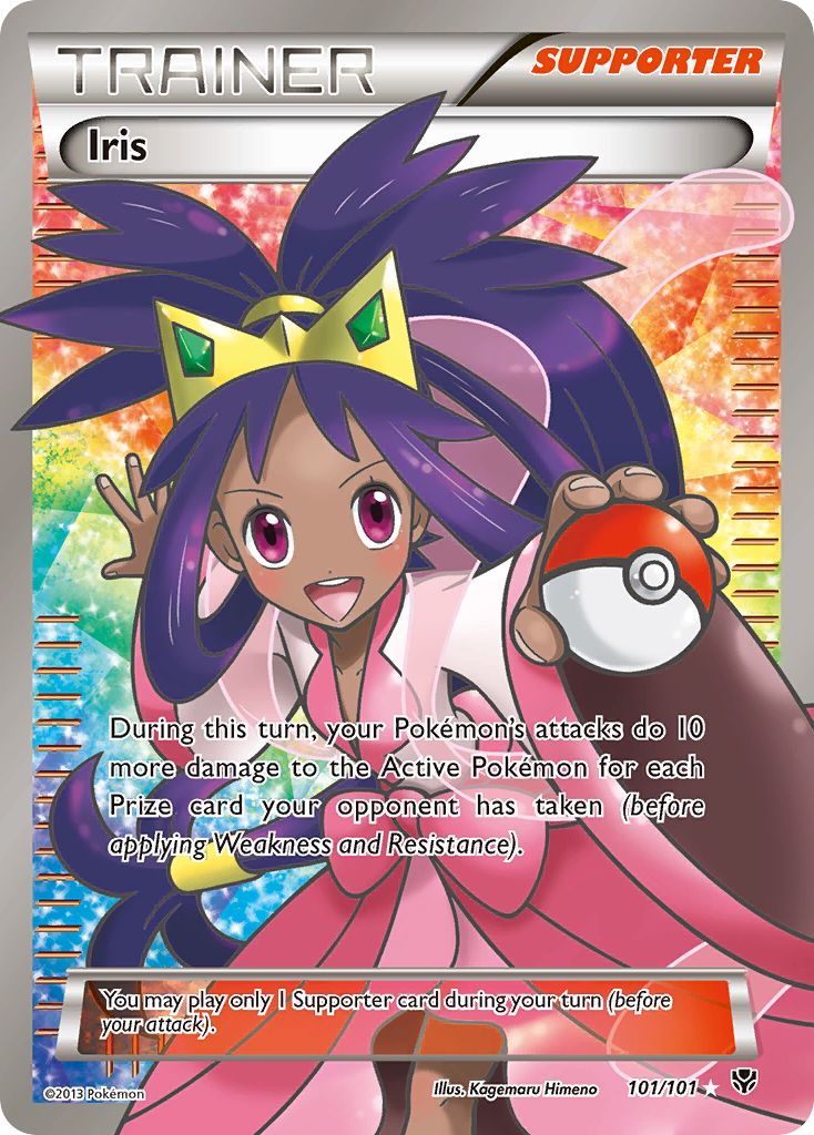 Iris (101/101) [Black & White: Plasma Blast] | Eastridge Sports Cards & Games