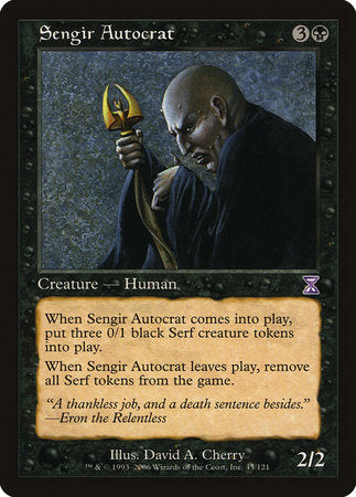 Sengir Autocrat [Time Spiral Timeshifted] | Eastridge Sports Cards & Games