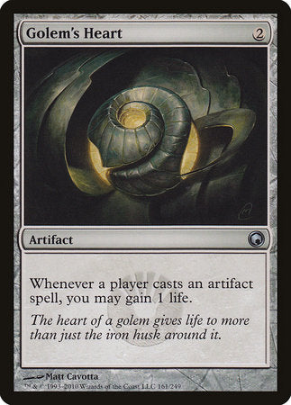 Golem's Heart [Scars of Mirrodin] | Eastridge Sports Cards & Games