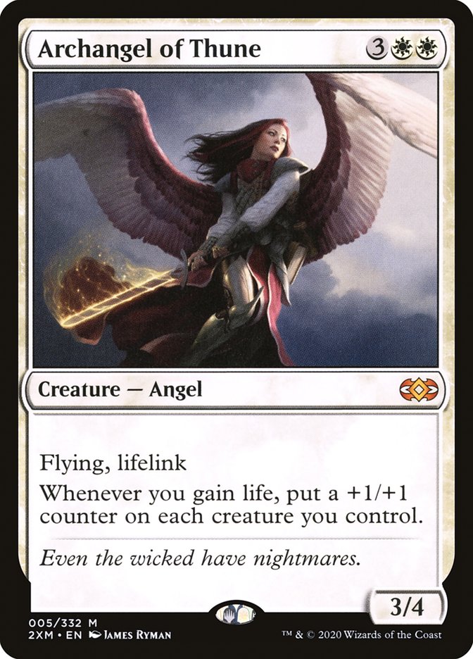 Archangel of Thune [Double Masters] | Eastridge Sports Cards & Games
