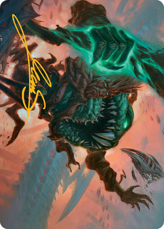 Yargle and Multani Art Card (Gold-Stamped Signature) [March of the Machine Art Series] | Eastridge Sports Cards & Games