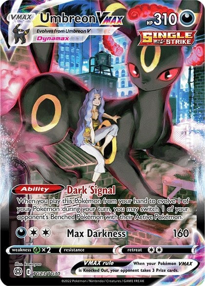 Umbreon VMAX (TG23/TG30) [Sword & Shield: Brilliant Stars] | Eastridge Sports Cards & Games