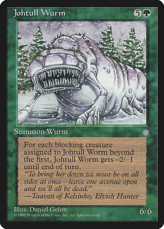 Johtull Wurm [Ice Age] | Eastridge Sports Cards & Games