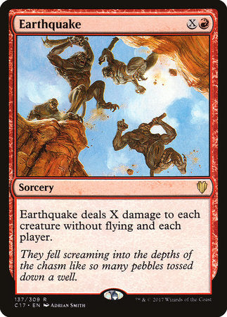 Earthquake [Commander 2017] | Eastridge Sports Cards & Games