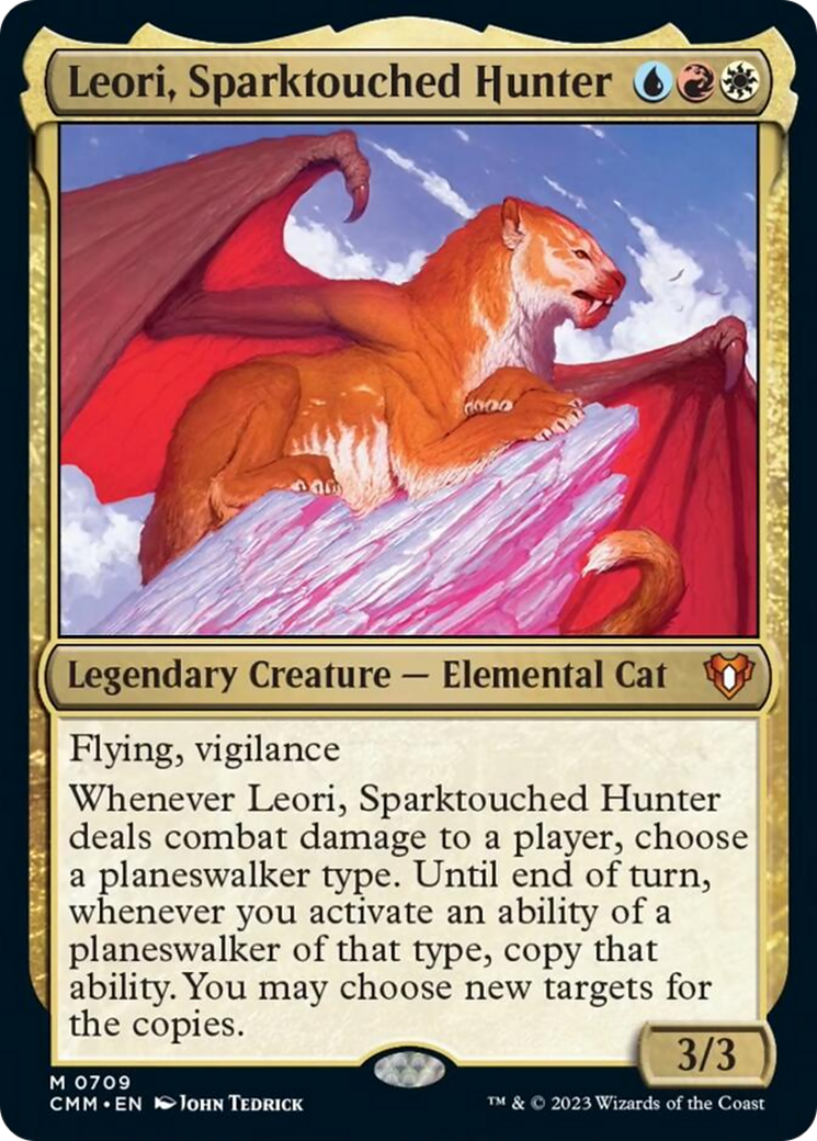 Leori, Sparktouched Hunter [Commander Masters] | Eastridge Sports Cards & Games