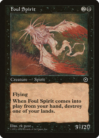 Foul Spirit [Portal Second Age] | Eastridge Sports Cards & Games