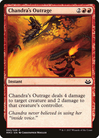 Chandra's Outrage [Modern Masters 2017] | Eastridge Sports Cards & Games